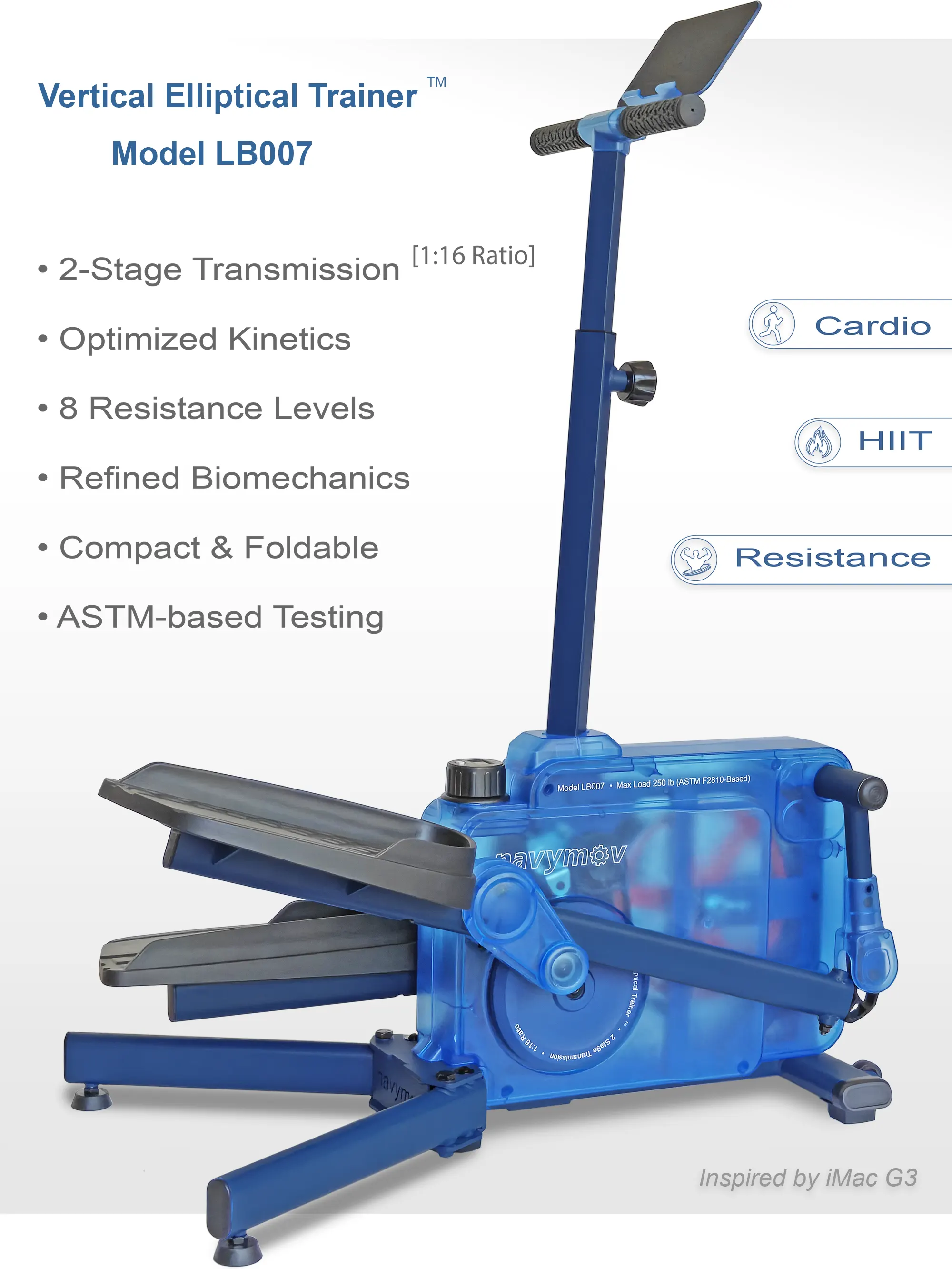 Vertical Elliptical Machine LB007